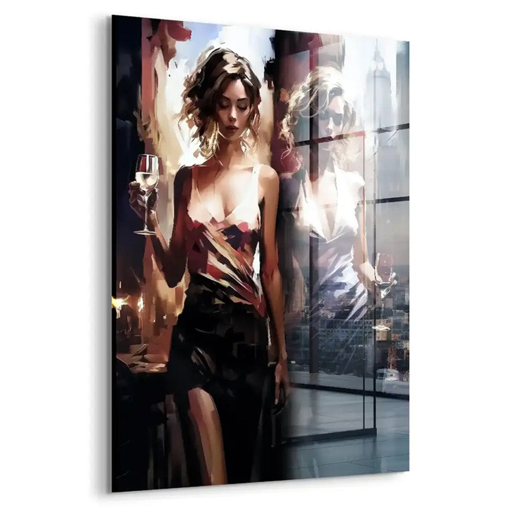Two Ladys Nr.2 Acrylglasbild INGALERIE