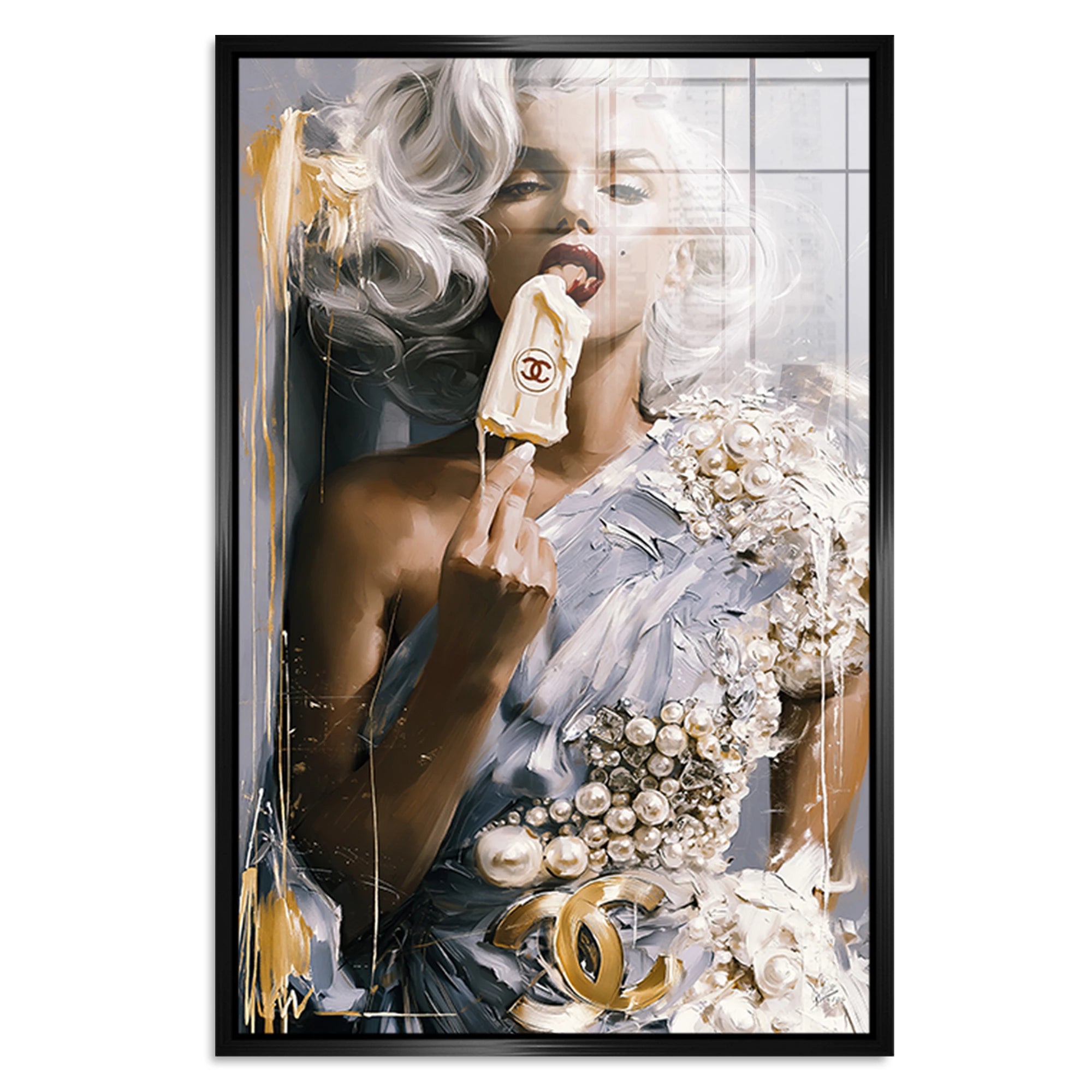 Marilyn Monroe Deluxe Acrylglasbild