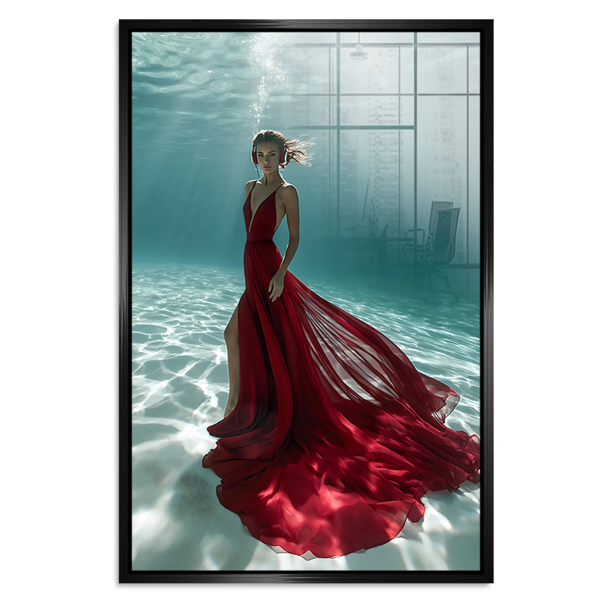 Unterwasser Sinfonie Acrylglasbild