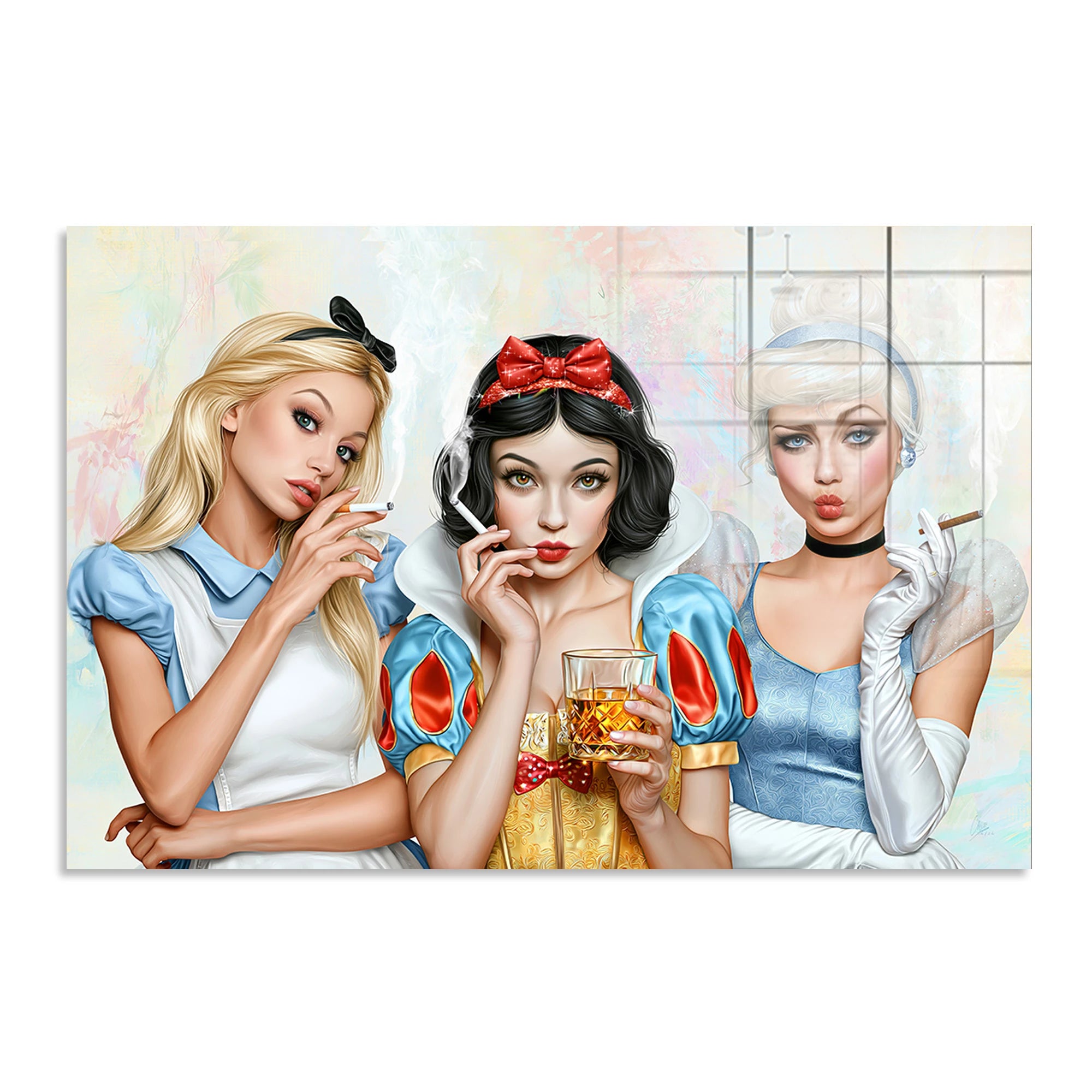 Cinderella & Co. Acrylglasbild