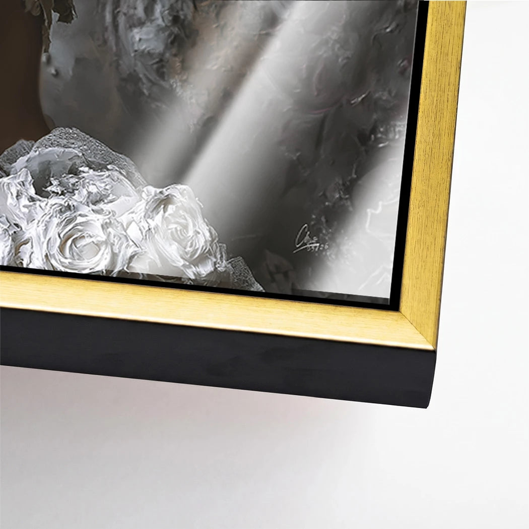 Rosen Couture Acrylglasbild