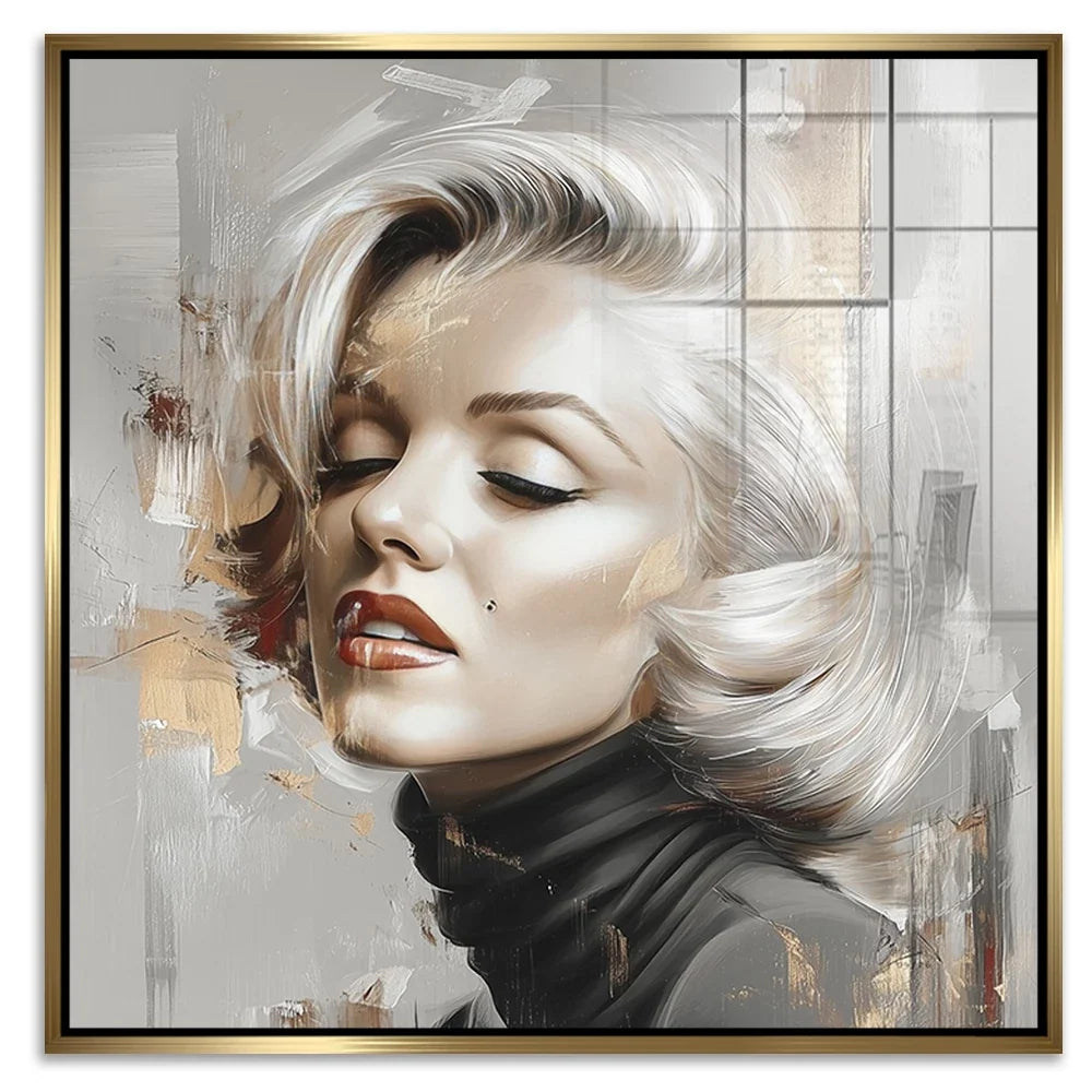 Marilyn En Vogue Acrylglasbild