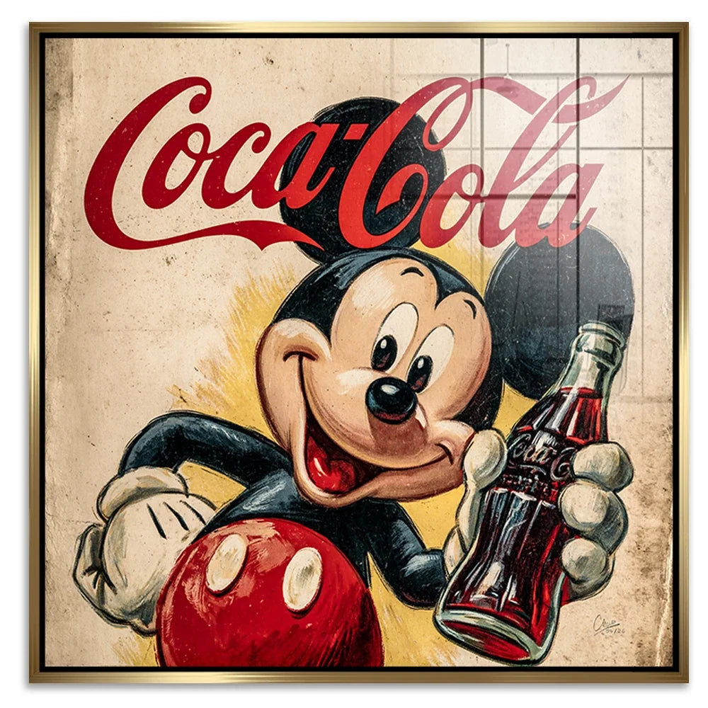 Micky Coke Acrylglasbild