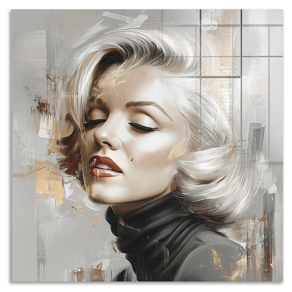 Marilyn En Vogue Acrylglasbild