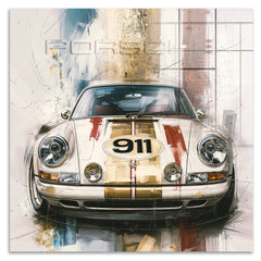 Porsche 911 Klassik Acrylglasbild