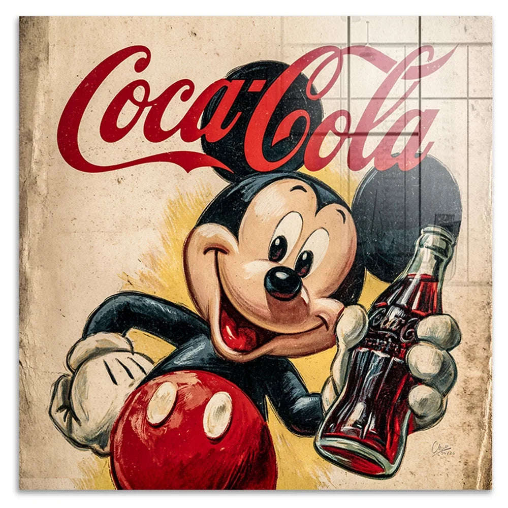 Micky Coke Acrylglasbild
