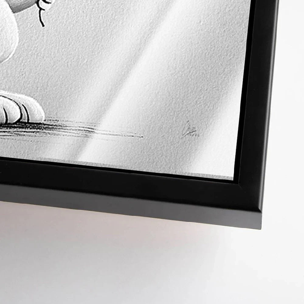 Snoopy Love Balloon Acrylglasbild