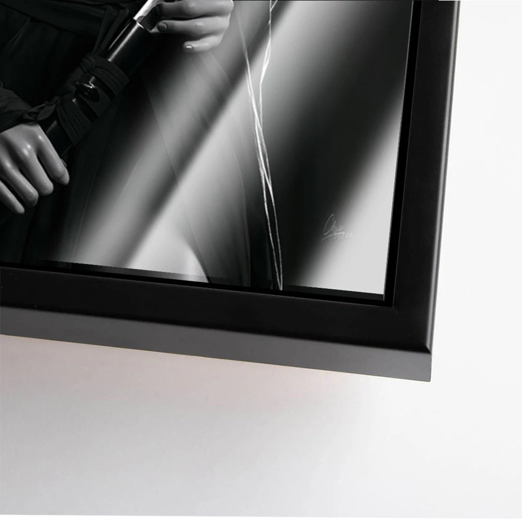 Samurai Lady Acrylglasbild