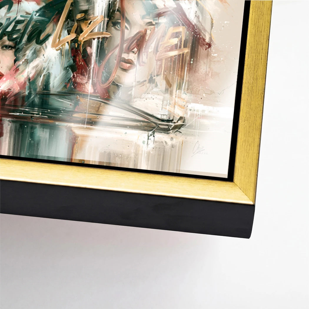 Chanel Popflakon Acrylglasbild