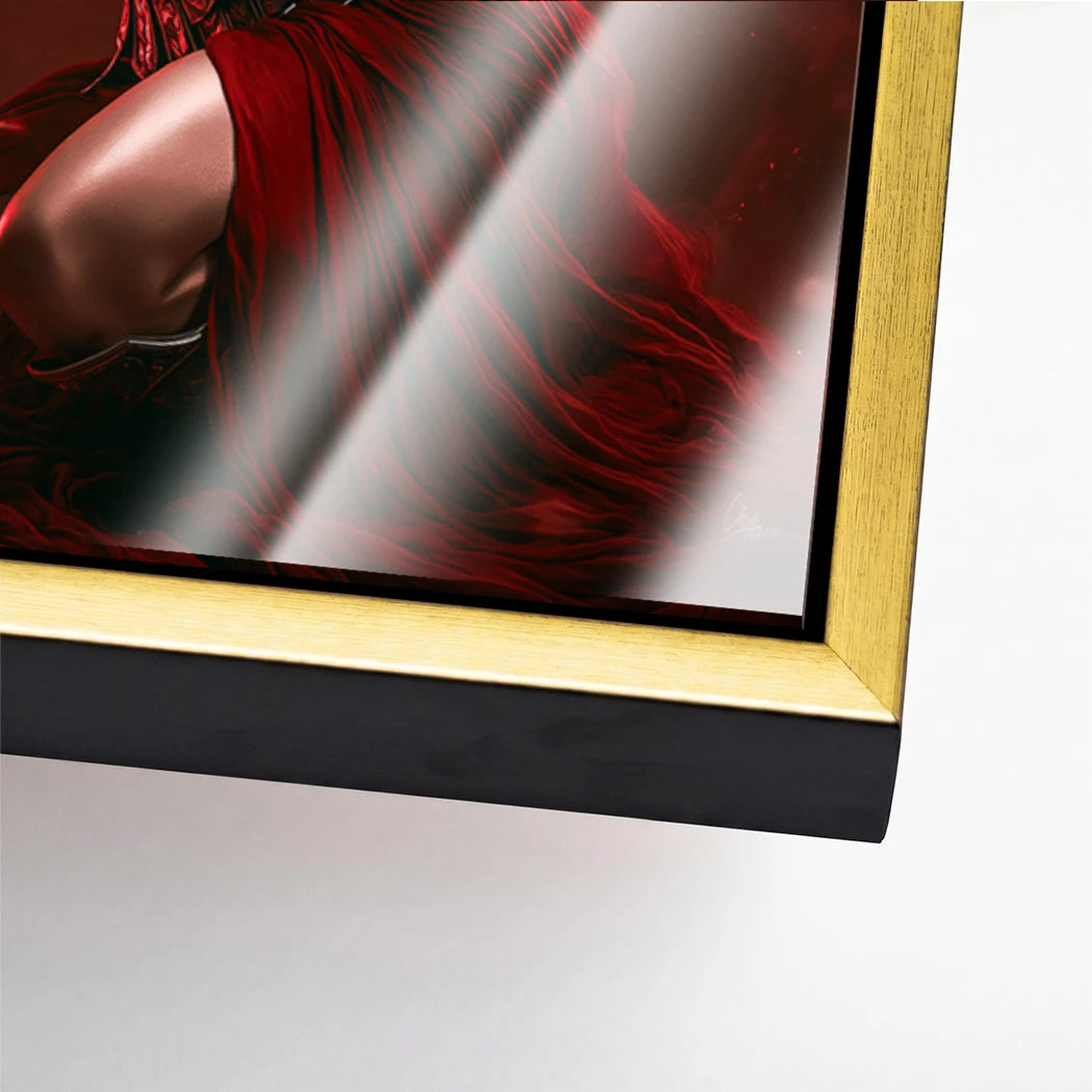 Die Gladiatorin Acrylglasbild