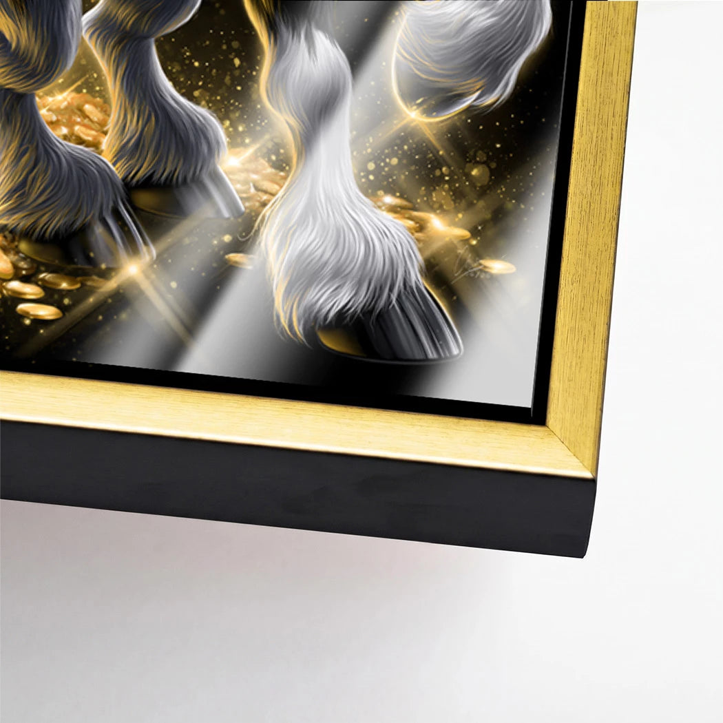 Dagobert Rich Rider Acrylglasbild