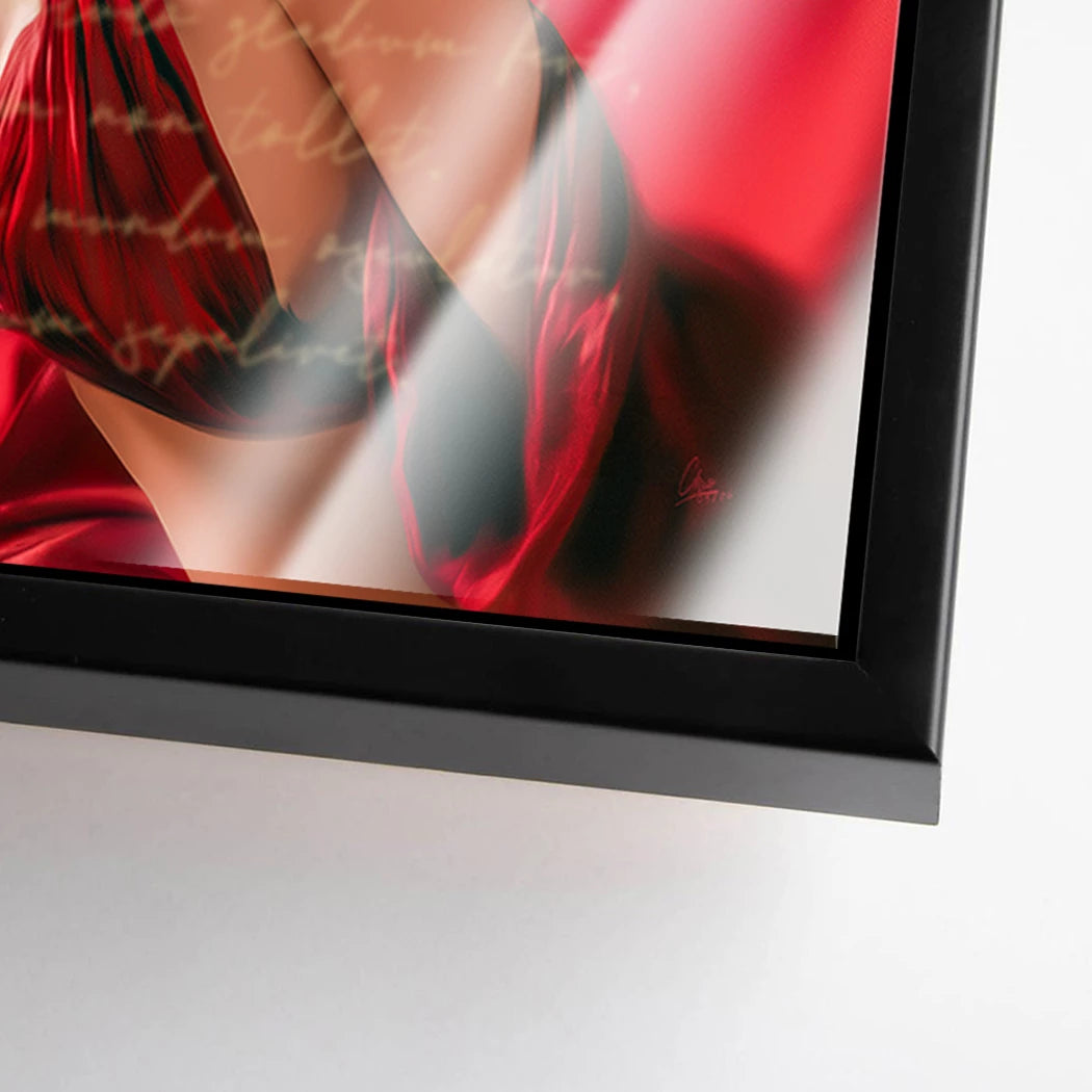 Römische Verführerin Alu Dibond Wandbild