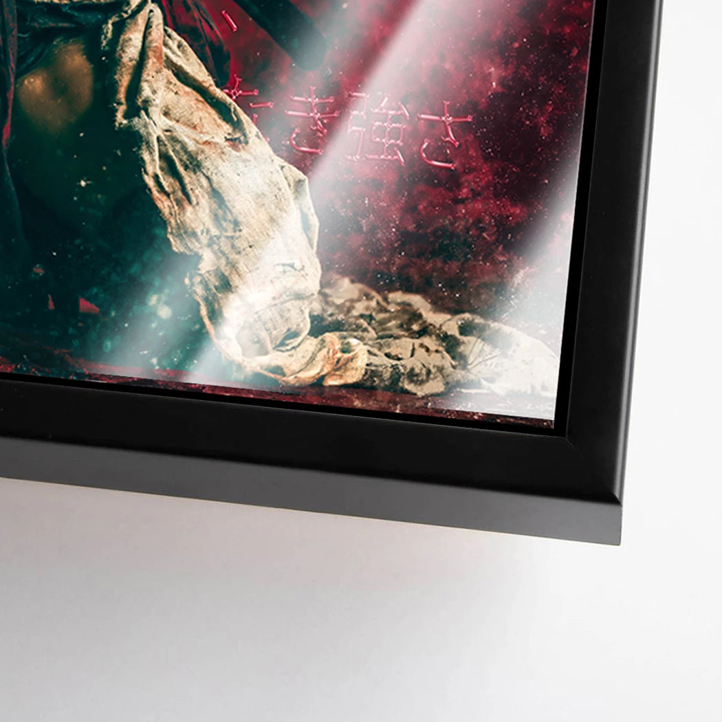 Rote Ronin Leinwand Bild