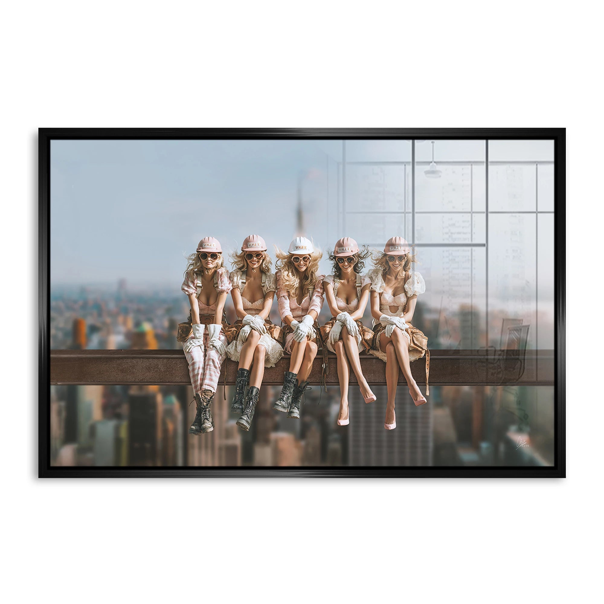 Skyline Queens Acrylglasbild