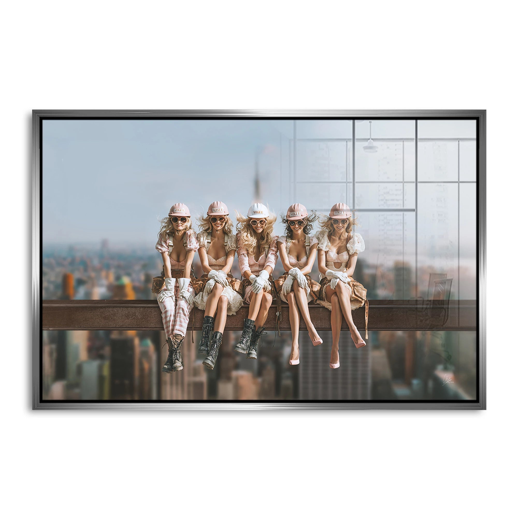 Skyline Queens Acrylglasbild