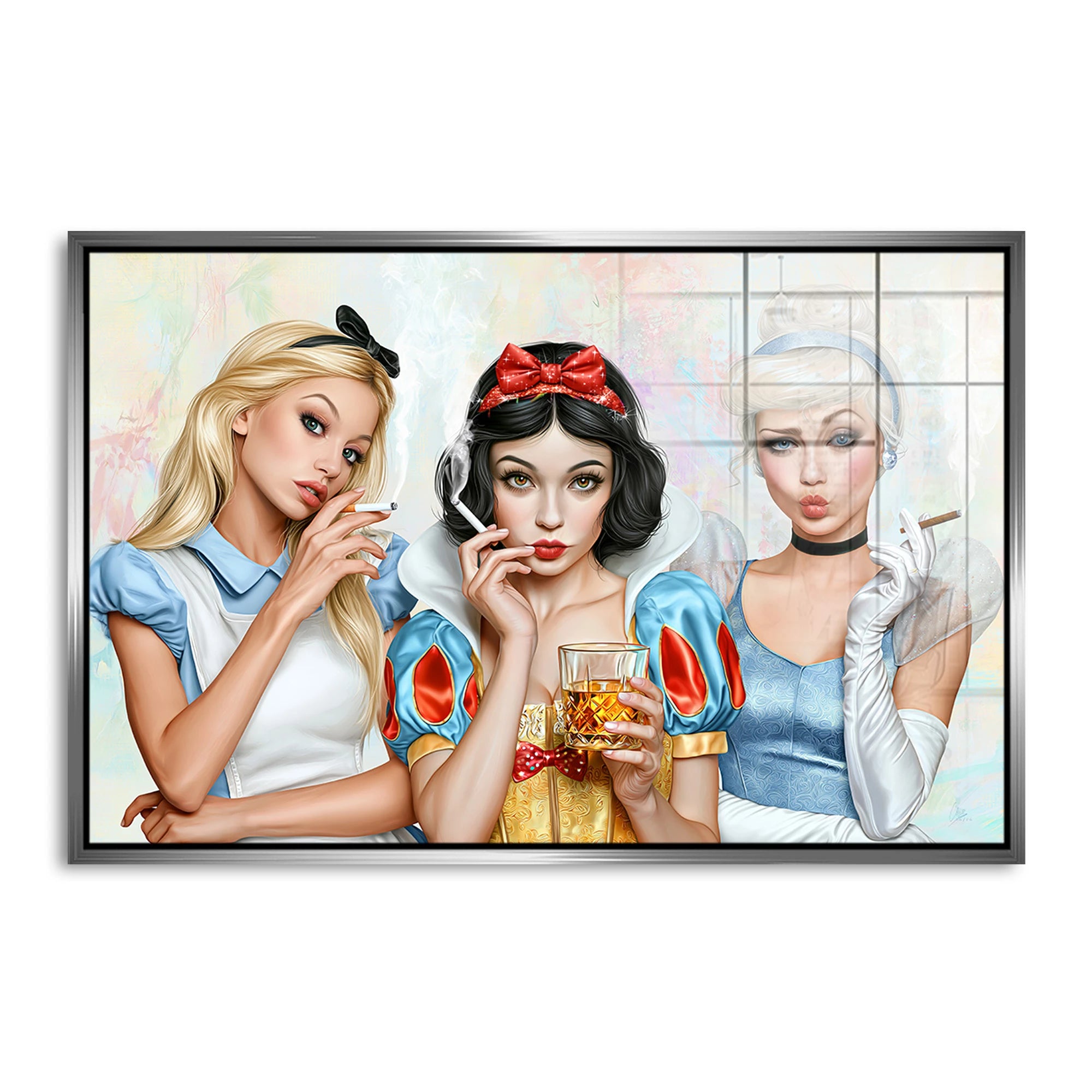 Cinderella & Co. Acrylglasbild