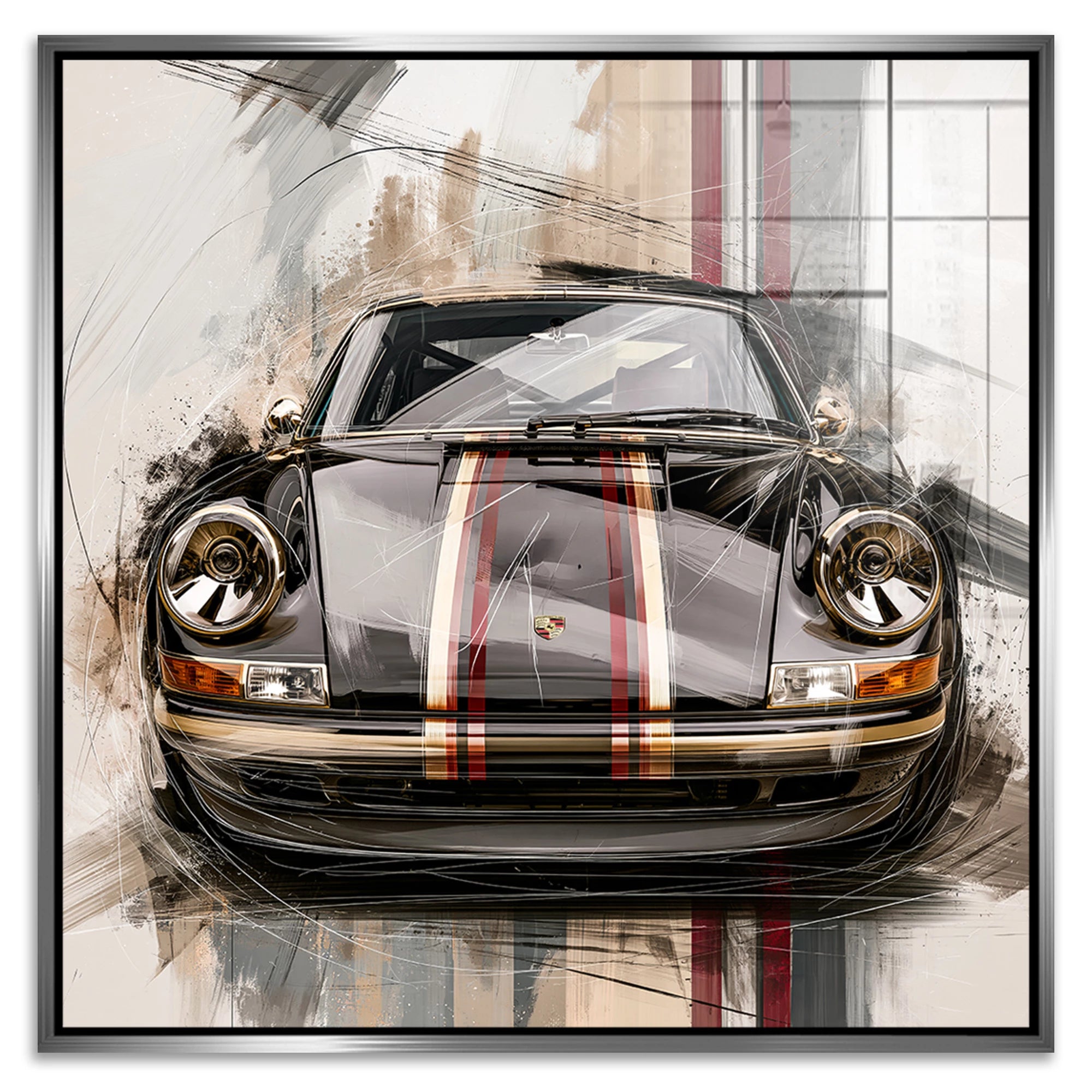 Porsche 911 Noble Acrylglasbild
