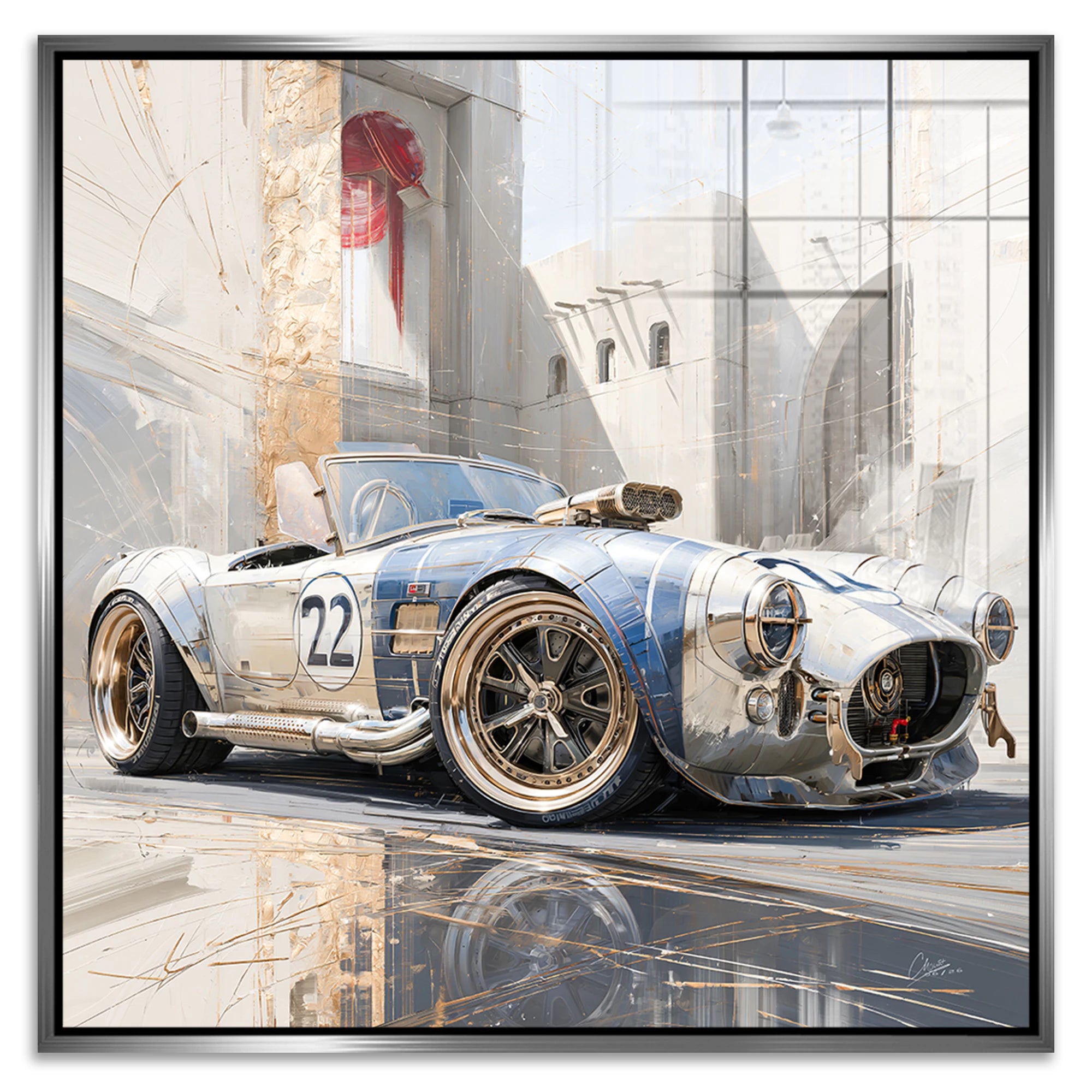 AC Cobra Velocity Acrylglasbild