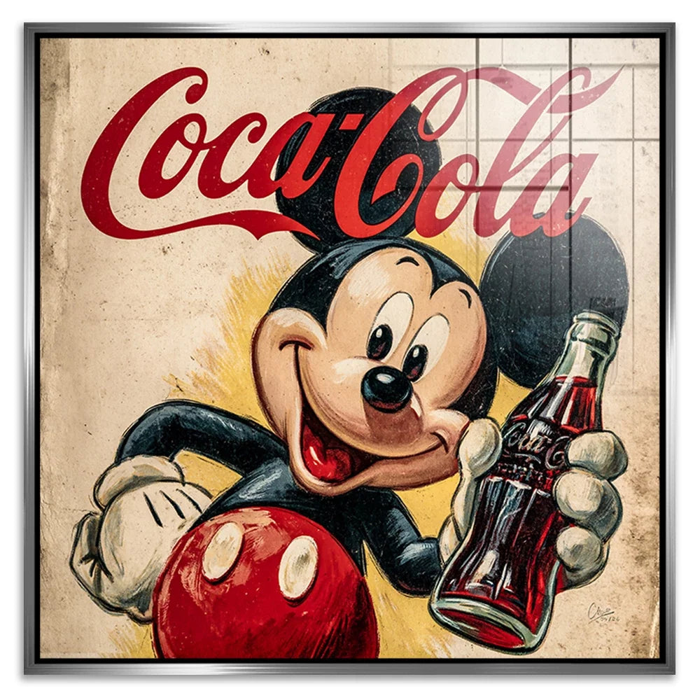 Micky Coke Acrylglasbild