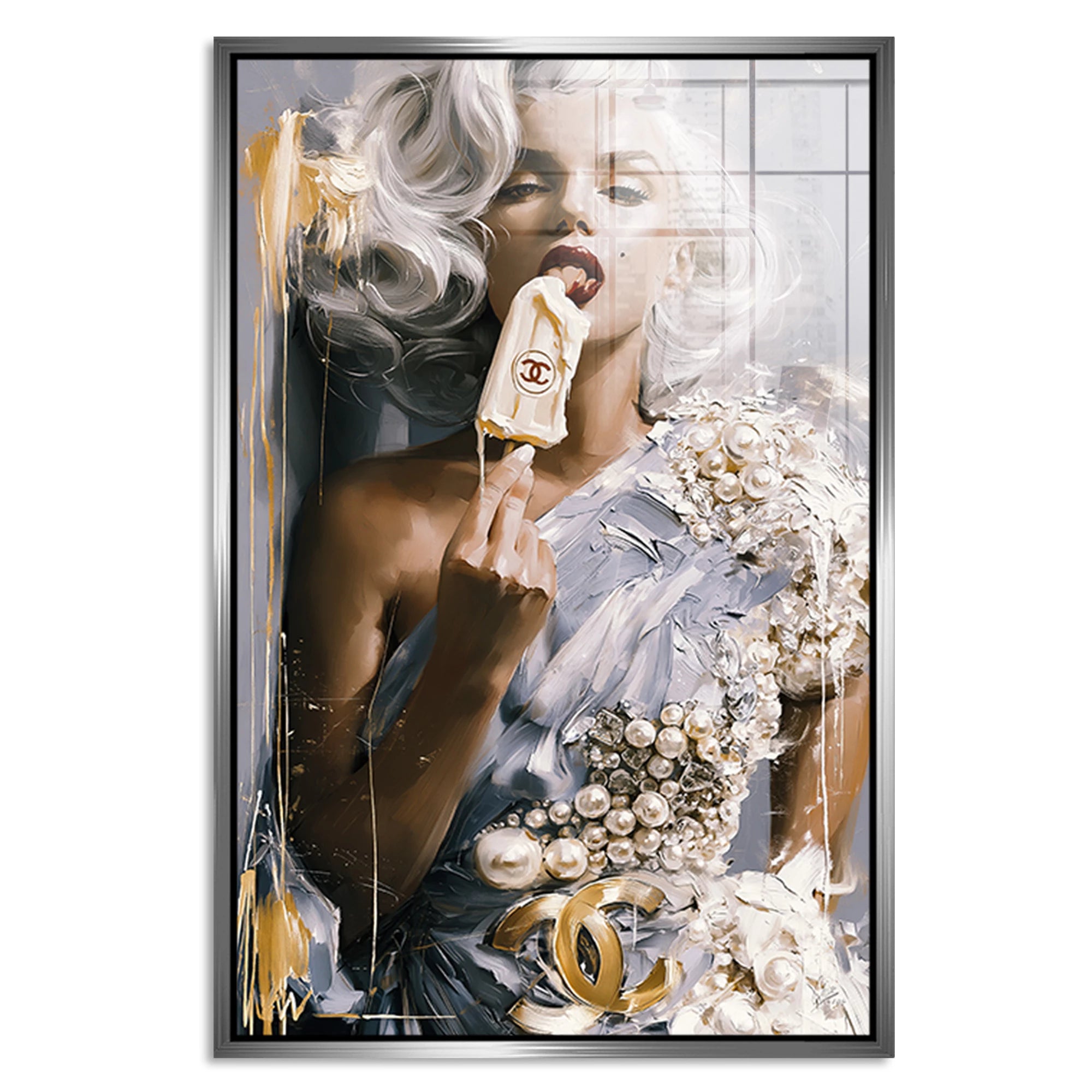 Marilyn Monroe Deluxe Acrylglasbild