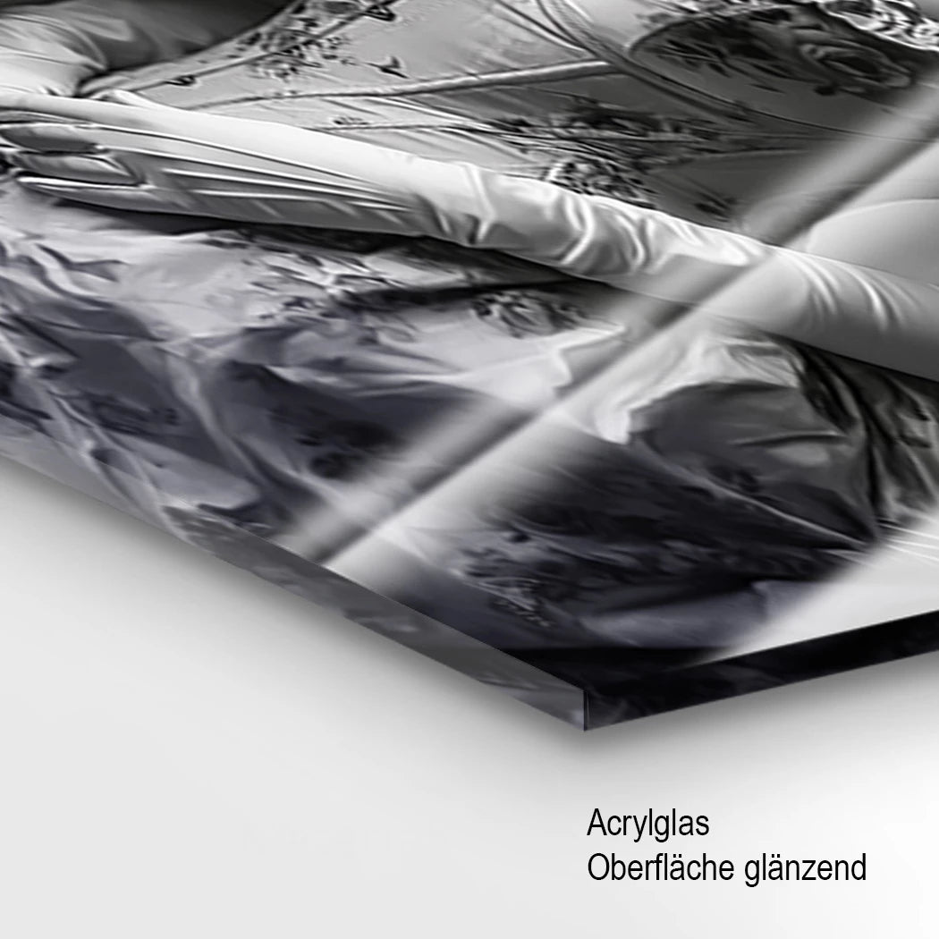 Barock Damen Acrylglasbild