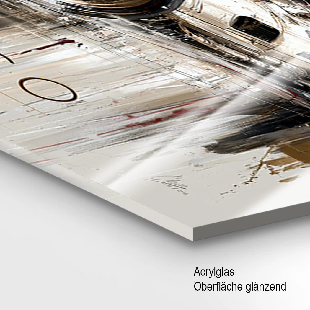 Monaco Pole Position Acrylglasbild