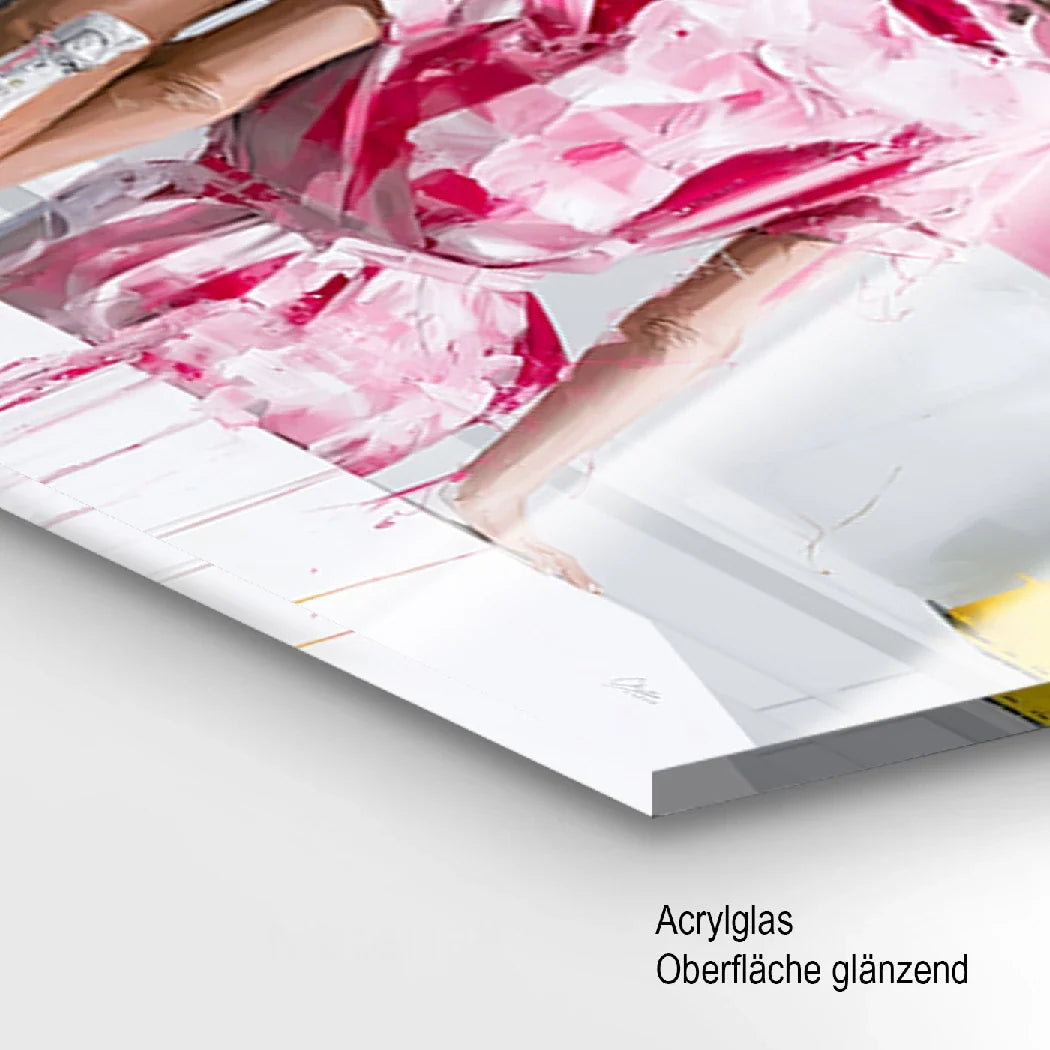 Audrey Hepburn und Marilyn Monroe Acrylglasbild