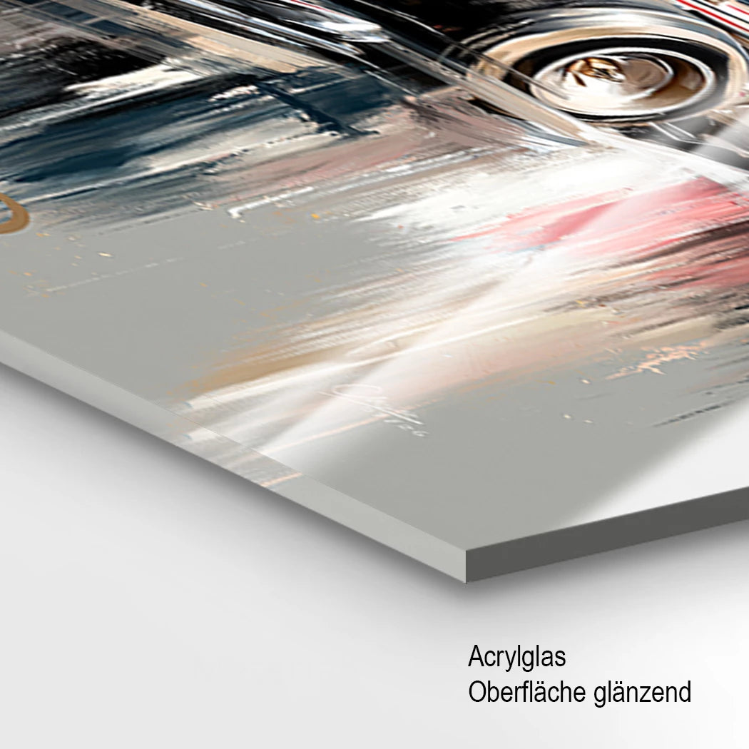 Monaco Formula Acrylglasbild