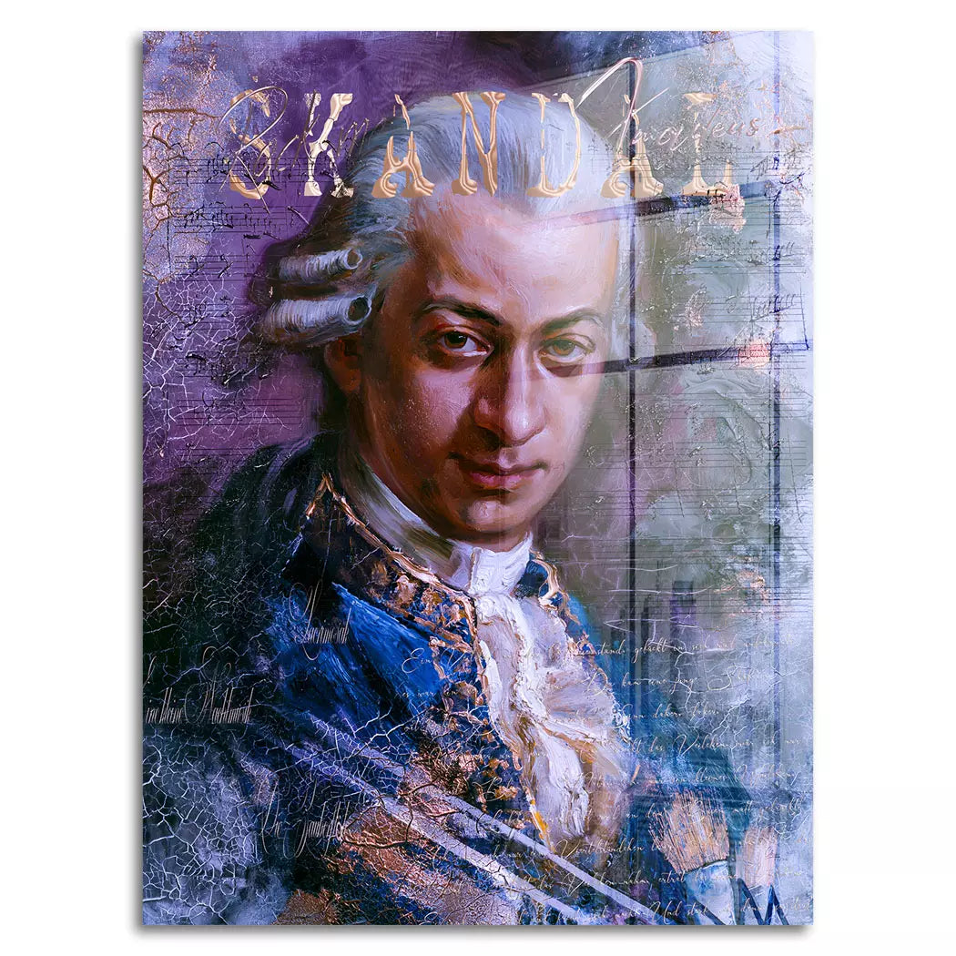Rock me Amadeus Acrylglasbild