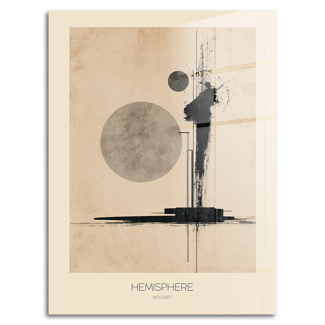Hemisphere Acrylglasbild