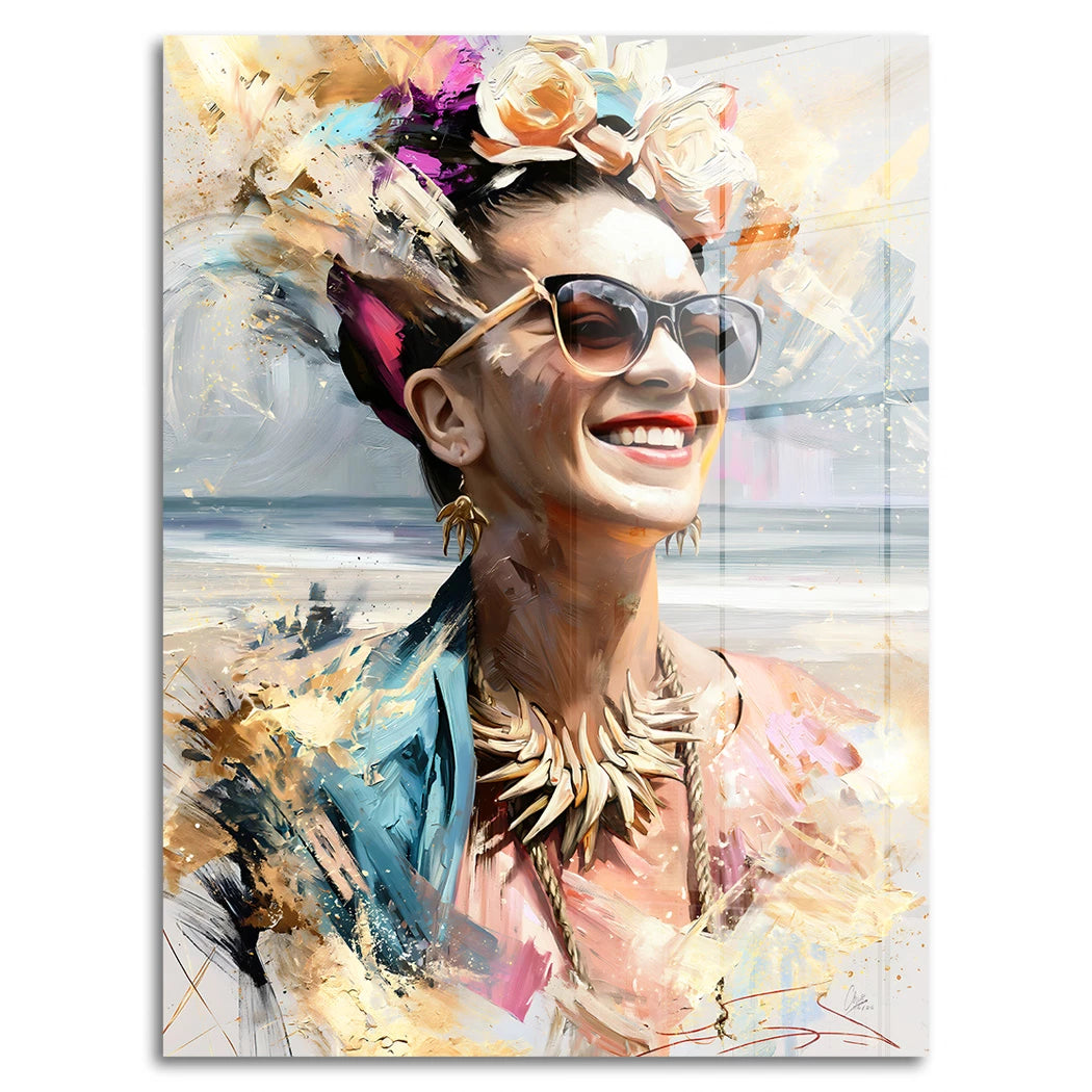 Frida Beach Acrylglasbild