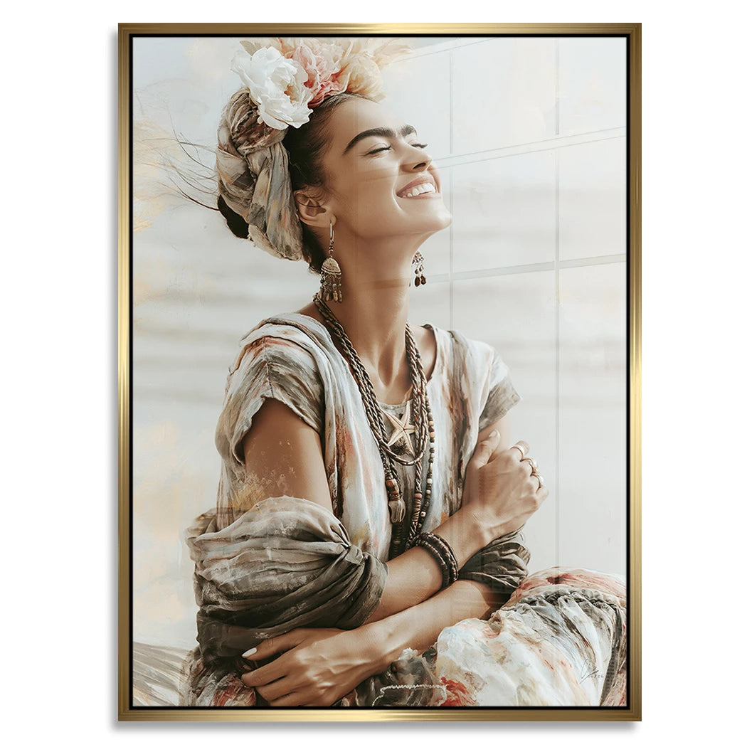 Frida Meeresglück Acrylglasbild
