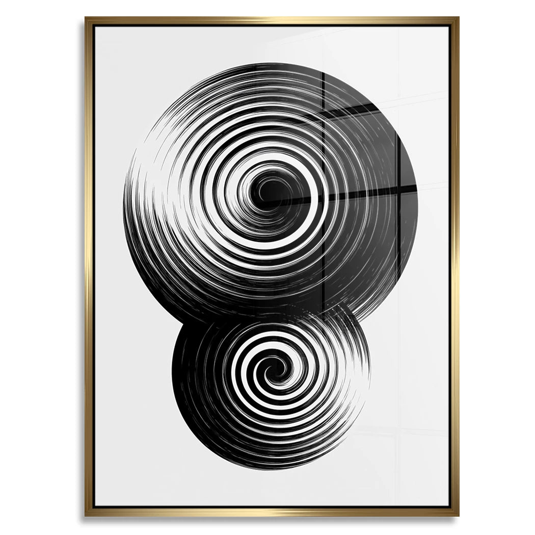 Spiral Harmonie Acrylglasbild