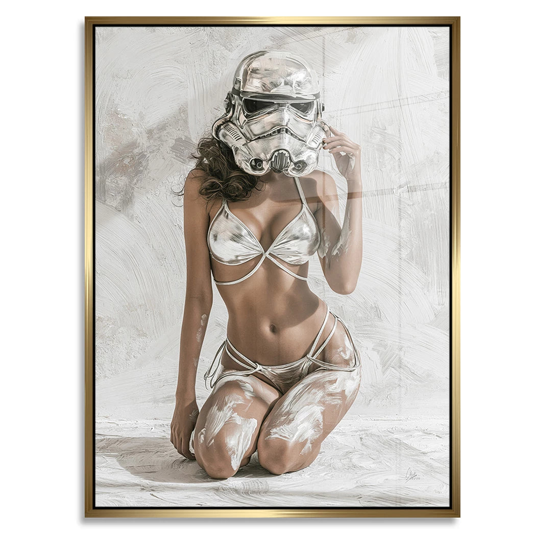 Stormtrooper Blanc Acrylglasbild
