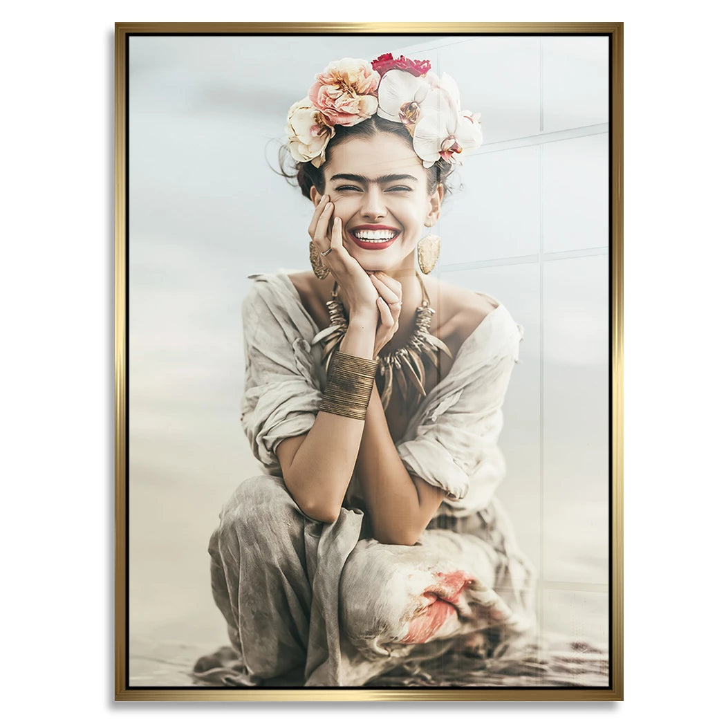 Frida Kahlo Summer Acrylglasbild