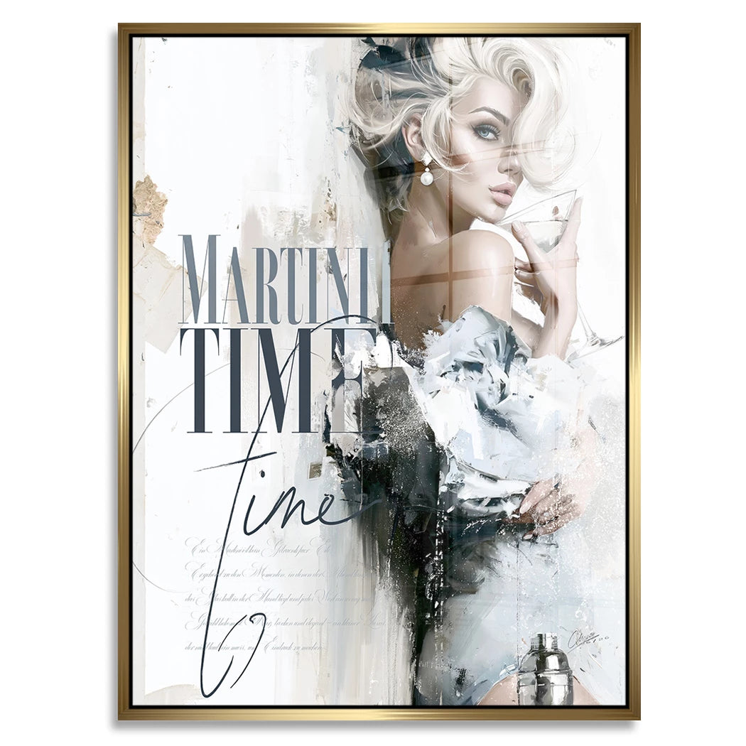 Martini Time Acrylglasbild