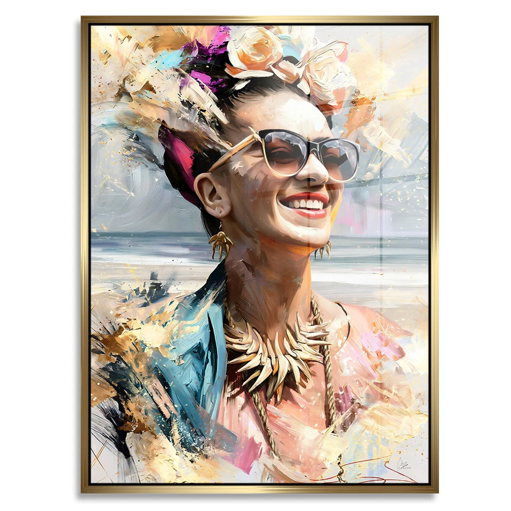Frida Beach Acrylglasbild