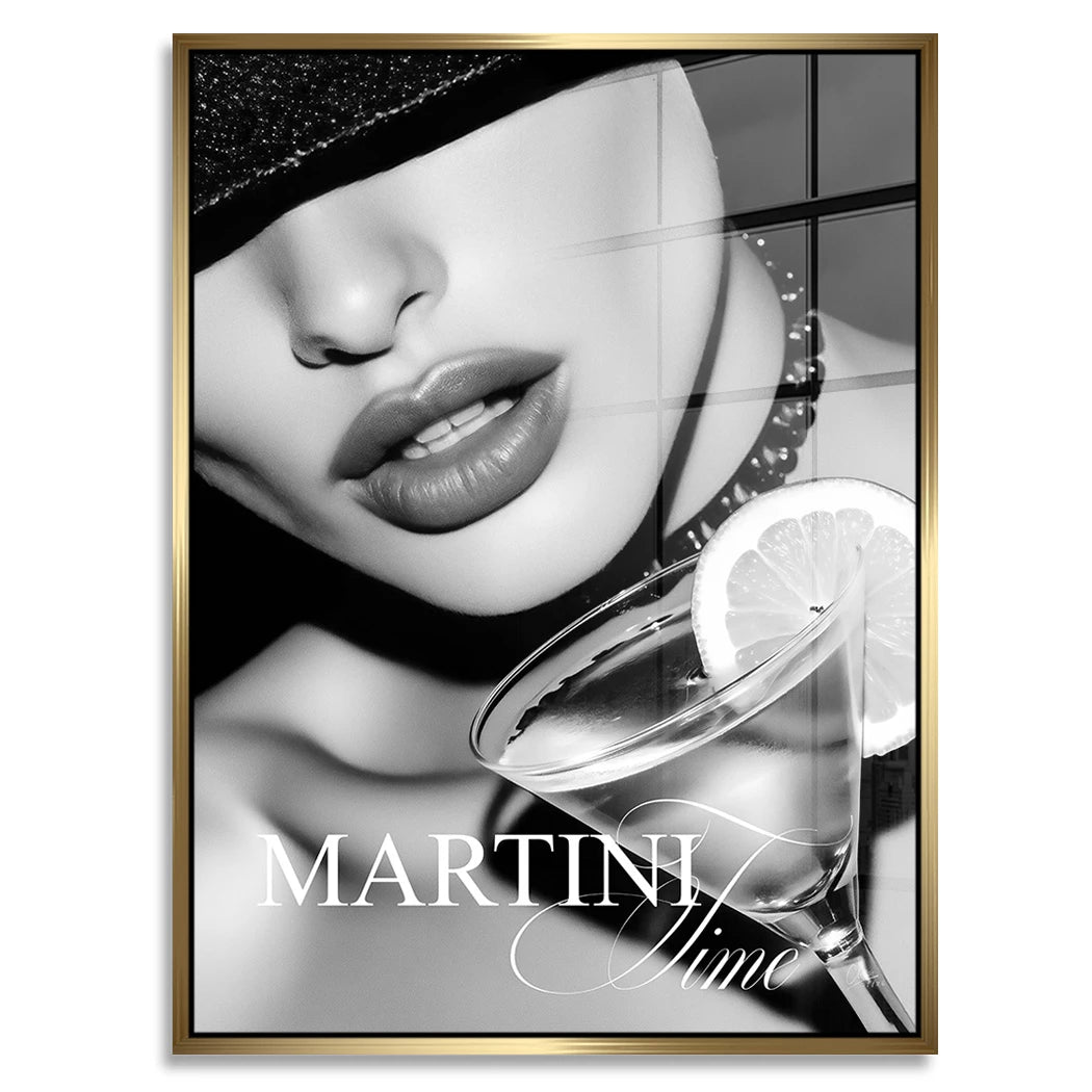 Martini Midnight Acrylglasbild