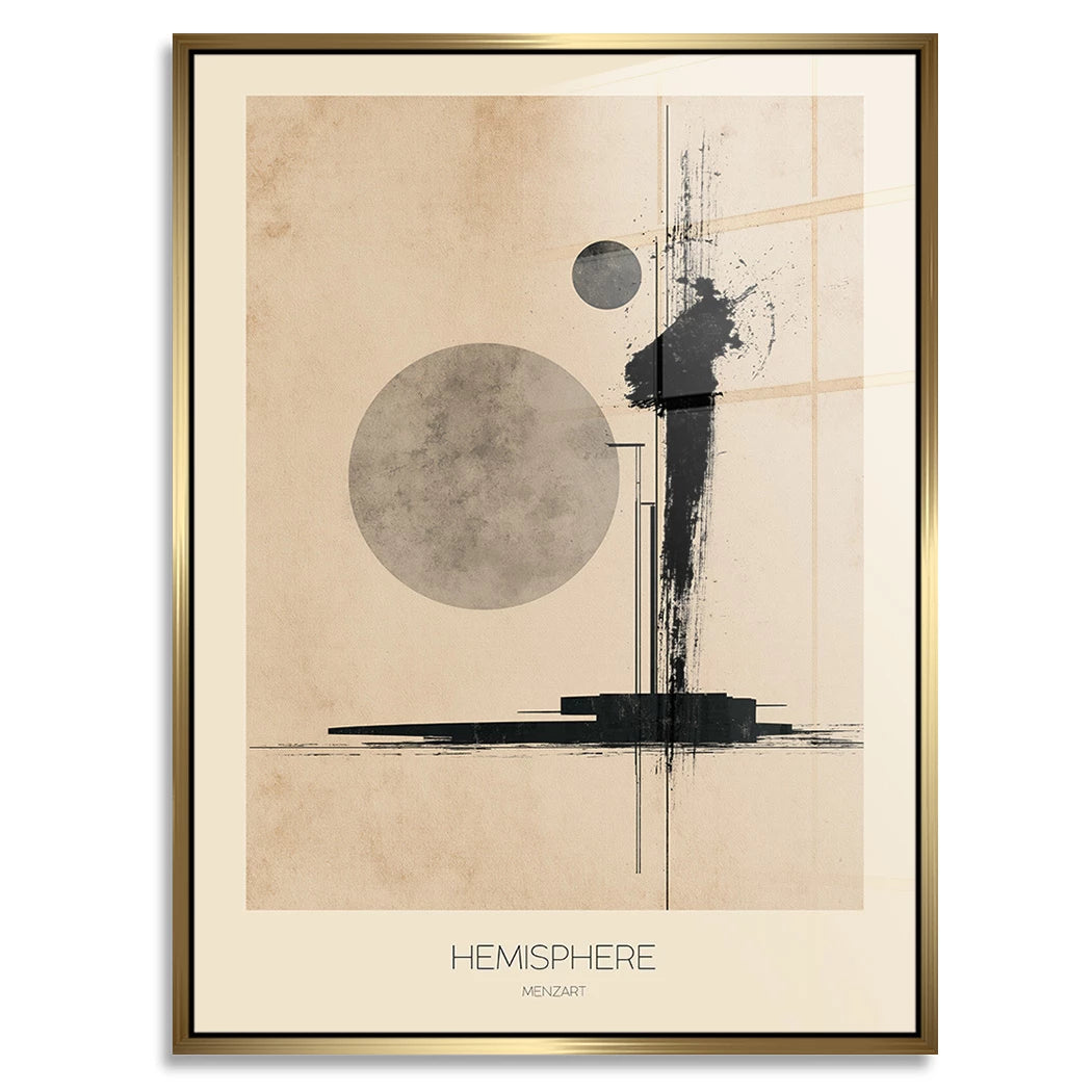 Hemisphere Acrylglasbild