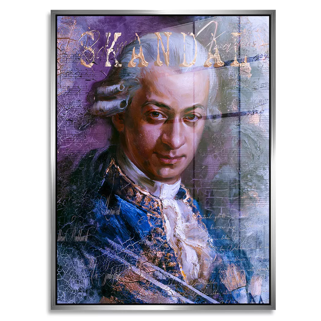 Rock me Amadeus Acrylglasbild