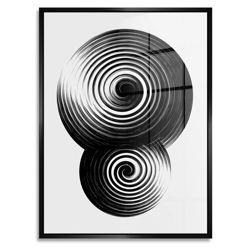 Spiral Harmonie Acrylglasbild