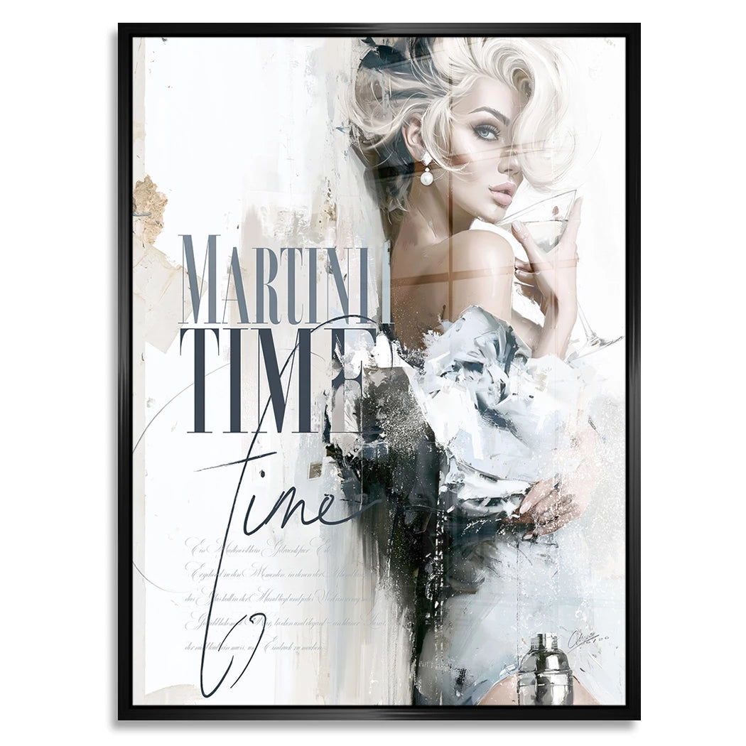 Martini Time Acrylglasbild