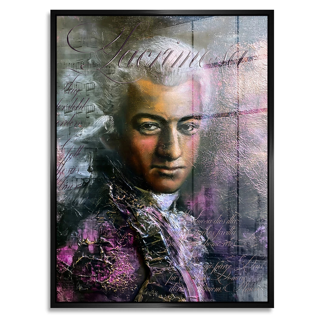 Mozart Opus Acrylglasbild
