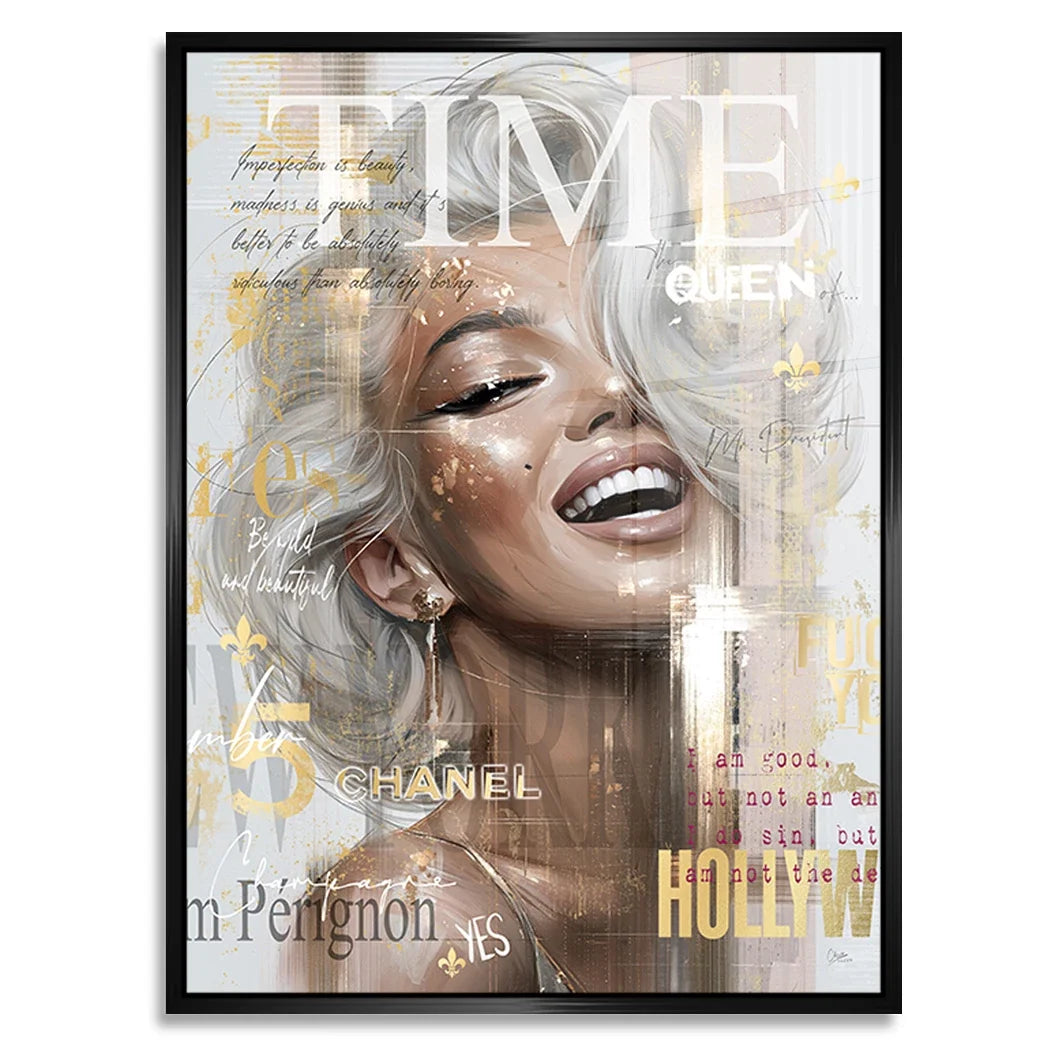 Marilyn Monroe Cover Acrylglasbild