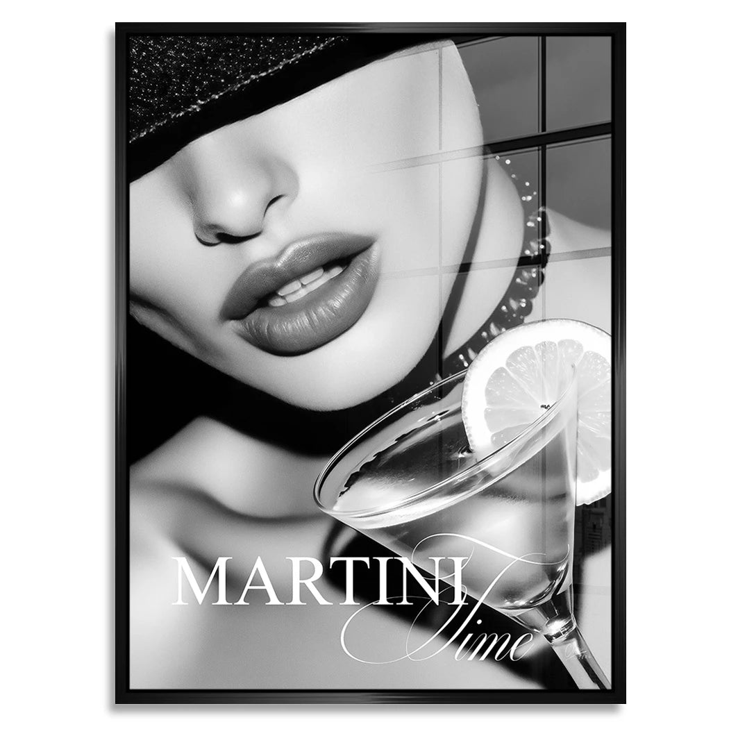 Martini Midnight Acrylglasbild
