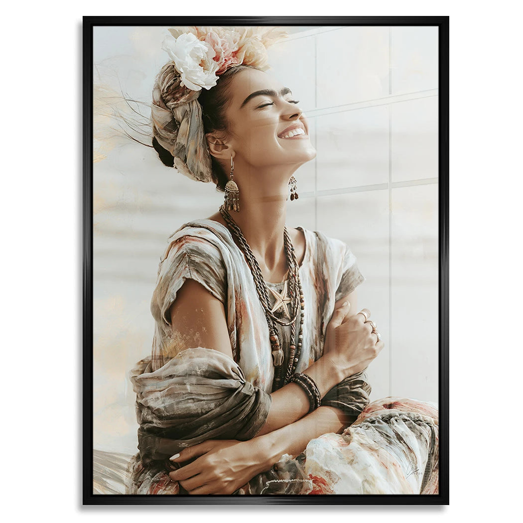 Frida Meeresglück Acrylglasbild