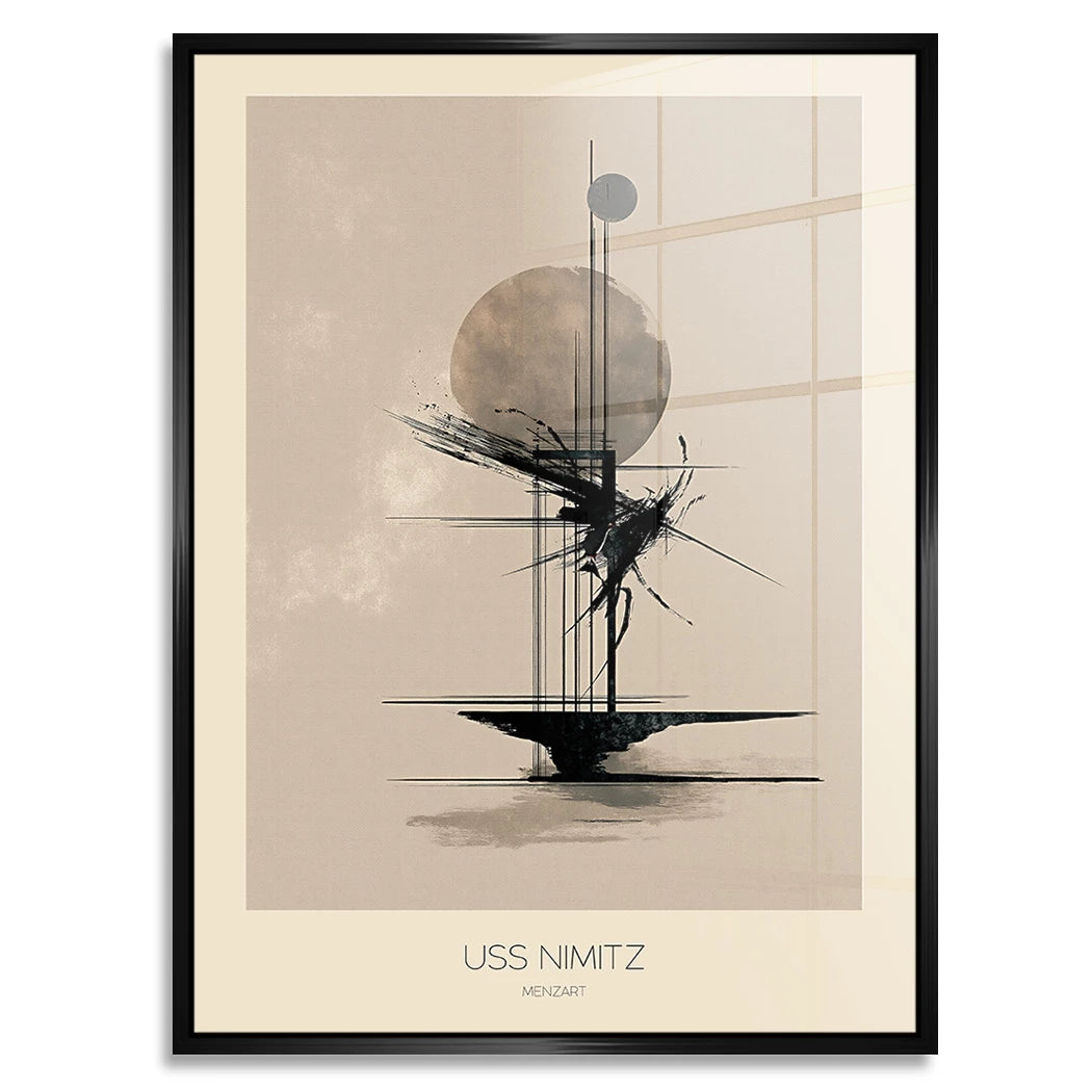 USS Nimitz Acrylglasbild