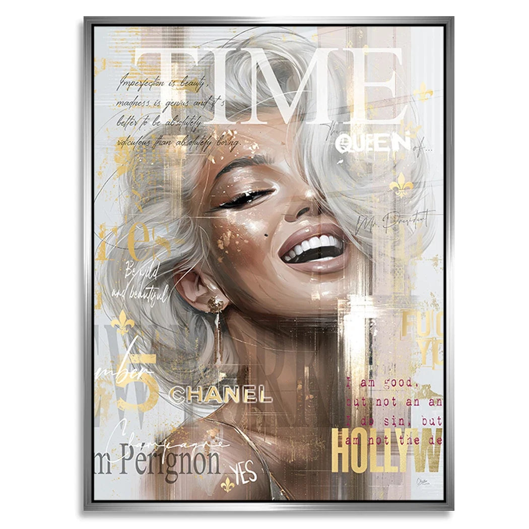 Marilyn Monroe Cover Acrylglasbild
