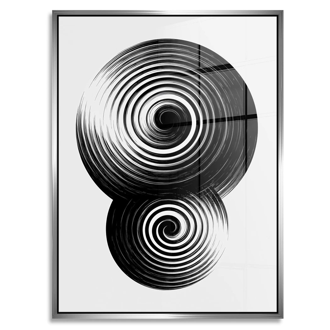 Spiral Harmonie Acrylglasbild