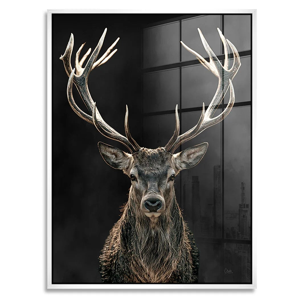 Hirsch Royal Art Acrylglasbild